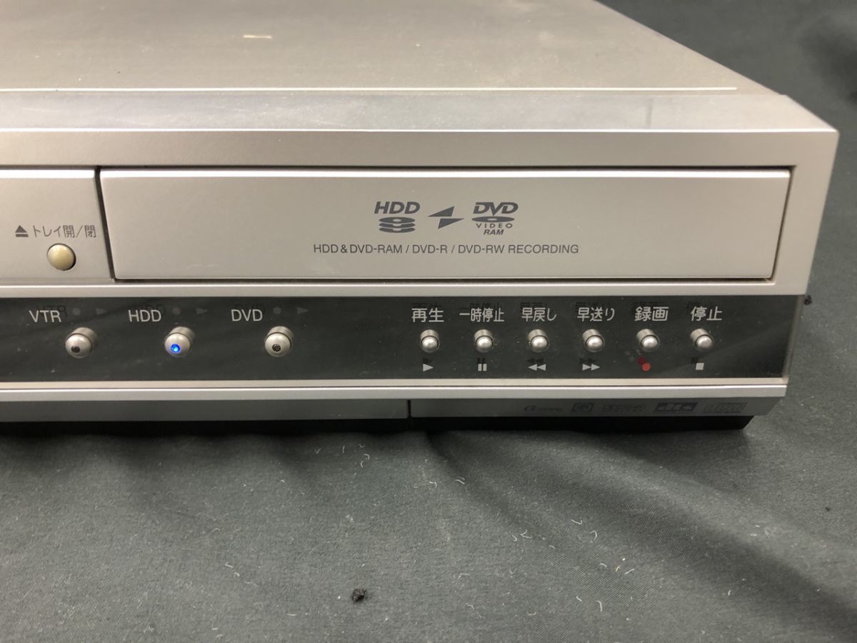 0804-454M②15552 VTR一体型HDD&DVDビデオレコーダー TOSHIBA 東芝 RD