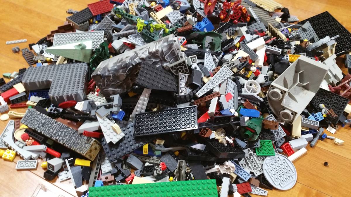 中古 LEGO レゴ 大量 約7Kg 色々まとめてジャンク扱い(パーツ、部品 
