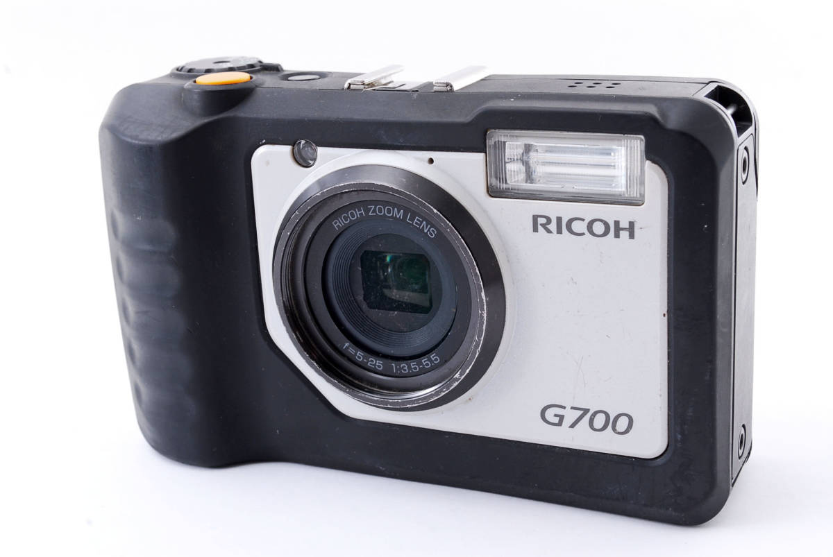 リコー RICOH G700 防水・防塵・耐衝撃 現場用デジタルカメラ 《動作品 