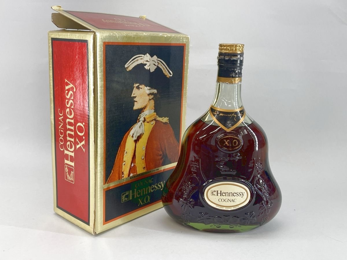 古酒 ヘネシー XO 金キャップ グリーンボトル 700ml 箱付き[224091 古酒 ヘネシー XO 金キャップ グリーンボトル 700ml 箱付き[224091