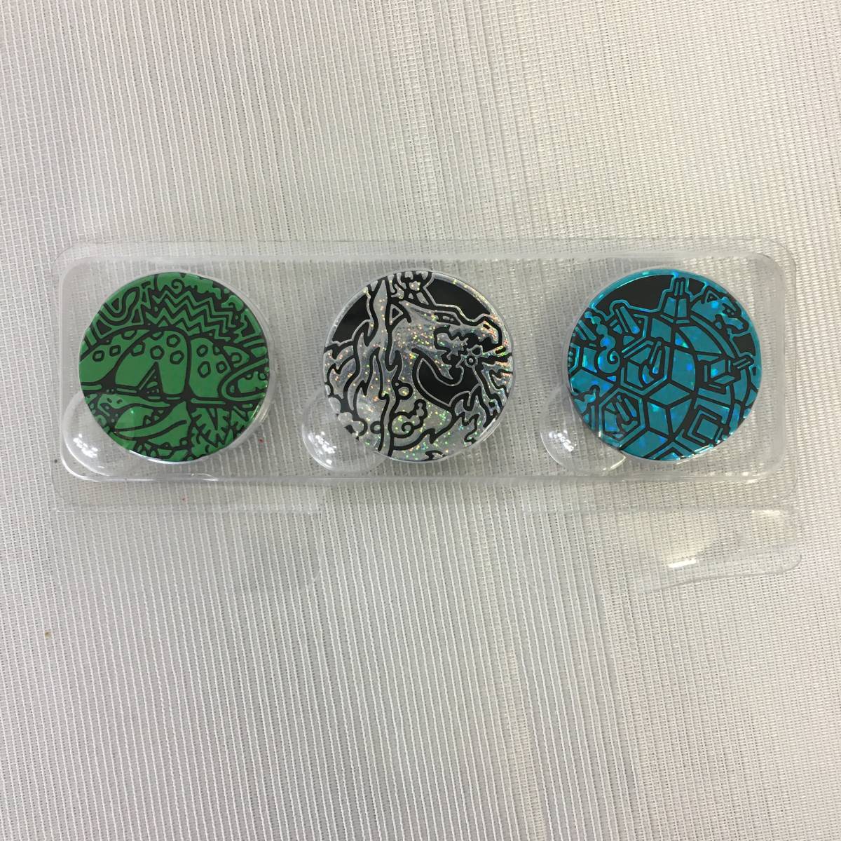 cb8-533□ ポケモンメダル リザードン カメックス フシギバナ 3枚  