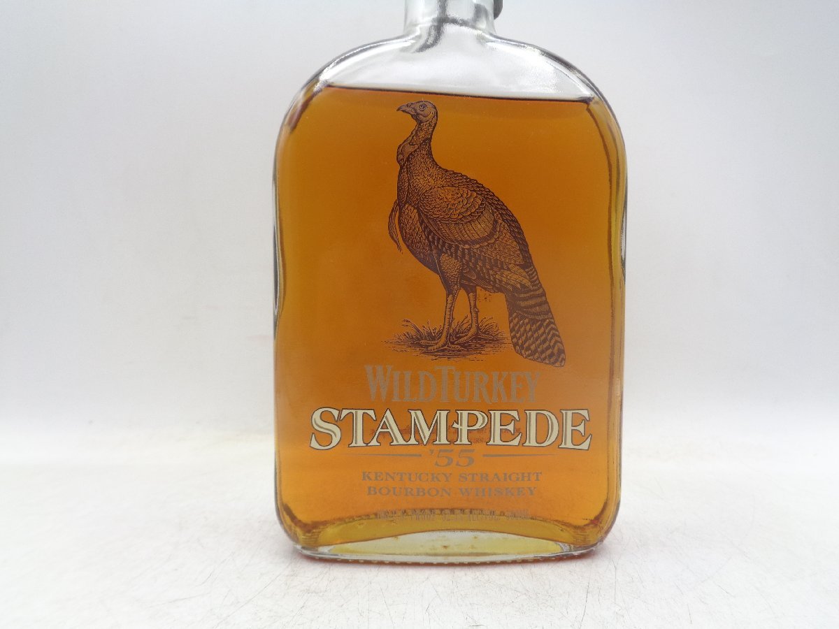 未開封 古酒 WILDTURKEY STAMPEDE'55 ワイルドターキー 未開封 古酒 WILDTURKEY STAMPEDE'55 ワイルドターキー 希少 未開封