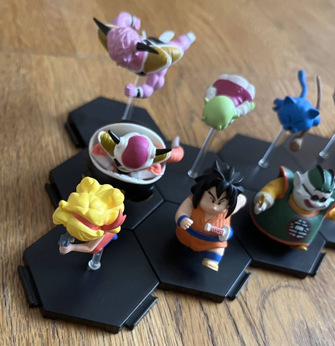 ◇ドラゴンボール 背表紙フィギュア 12体セット ランチ フリーザ 亀 