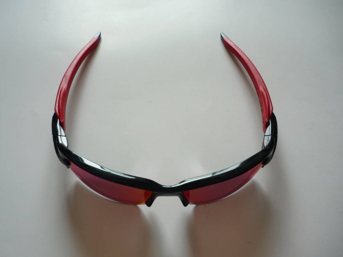 ◇OAKLEY／オークリー サングラス スポーツ オレンジ赤系 ケース付