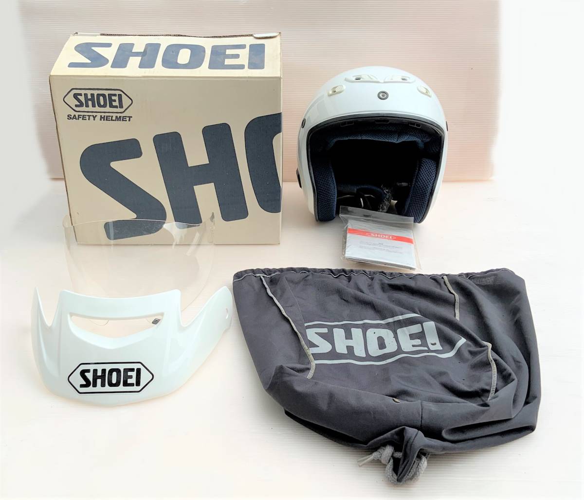 オ 未使用 タグ付き SHOEI ショウエイ TR-3 フルフェイスヘルメット M 