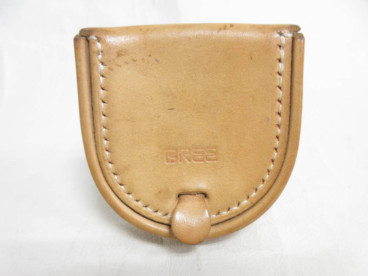 10072◆BREE ブリー ヌメ革 コインケース/小銭入れ USED 中古