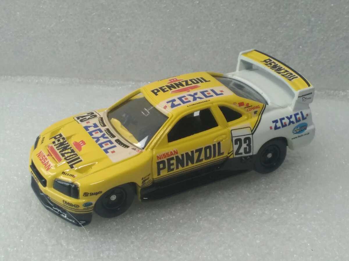 トミカ R34 スカイライン GT-R XANAVI PENNZOIL 特注品 トミカ