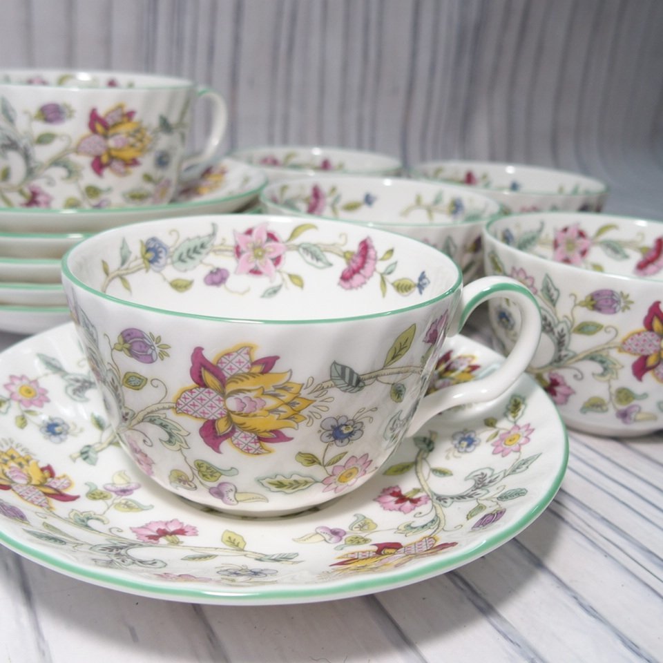 m002 B3【MINTON HADDON HALL ミントン ハドンホール グリーン カップ