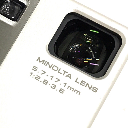 1円 MINOLTA DiMAGE X 5.7-17.1mm 1:2.8-3.6 コンパクトデジタルカメラ 動作確認済み C5265 MINOLTA X DiMAGE PARTS &frasl; F2.8-3.6
