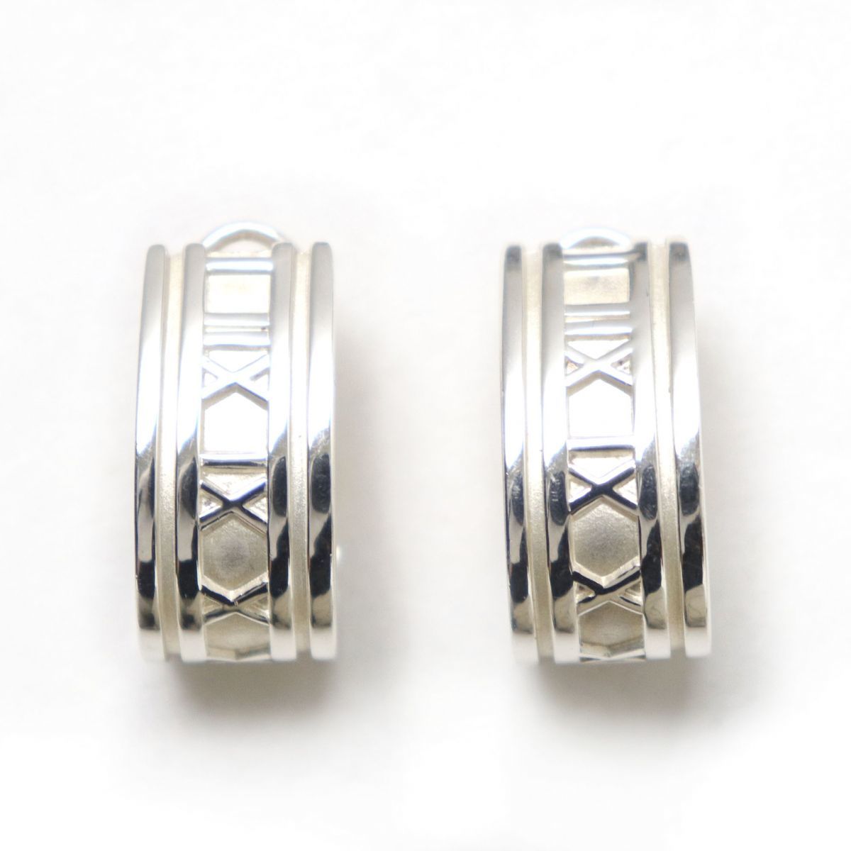 TIFFANY&Co. ティファニー 1995 SV925 アトラス クリップ式 ピアス 