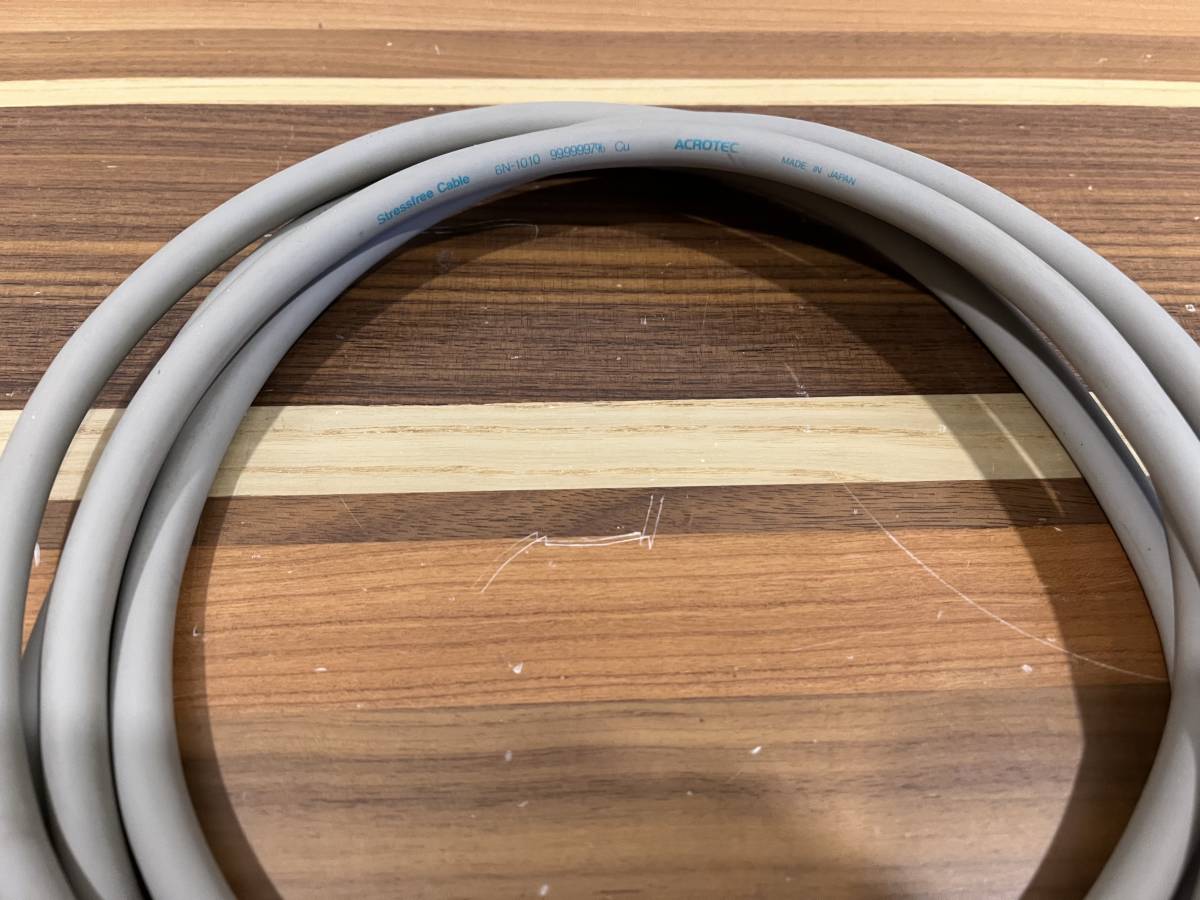 ACROTEC アクロテック 6N-1010 Stressfree Cable スピーカーケーブル