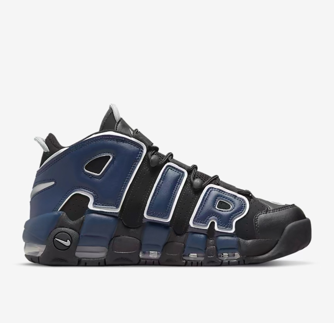 【送料無料・即決】26.5㎝ ナイキ エアモアアップテンポ'96 ブラック/ネイビー/レッド NIKE AIR MORE UPTEMPO/ 未使用