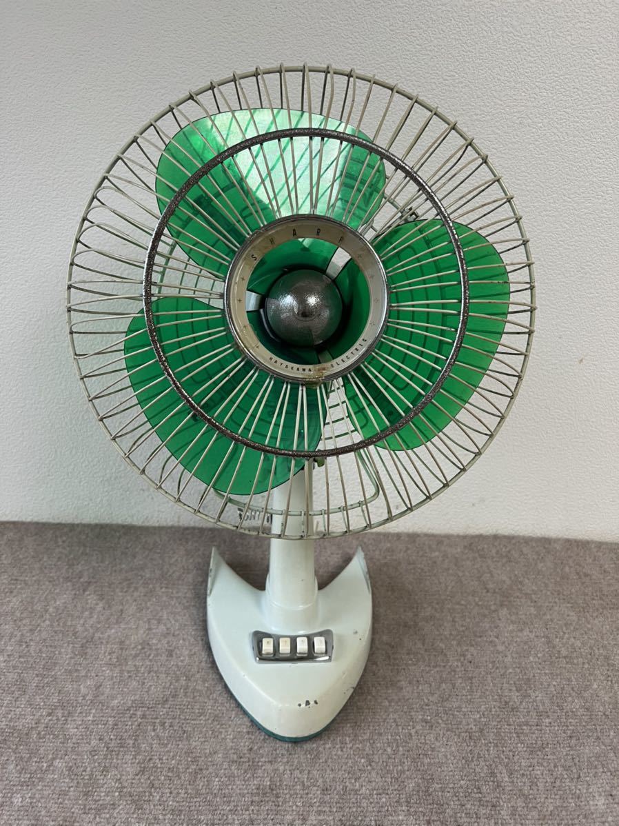 SHARP シャープ 扇風機 PD-212 昭和レトロ HAYAKAWAコード断線 SHARP シャープ 扇風機 PD-212 昭和レトロ HAYAKAWAコード断線