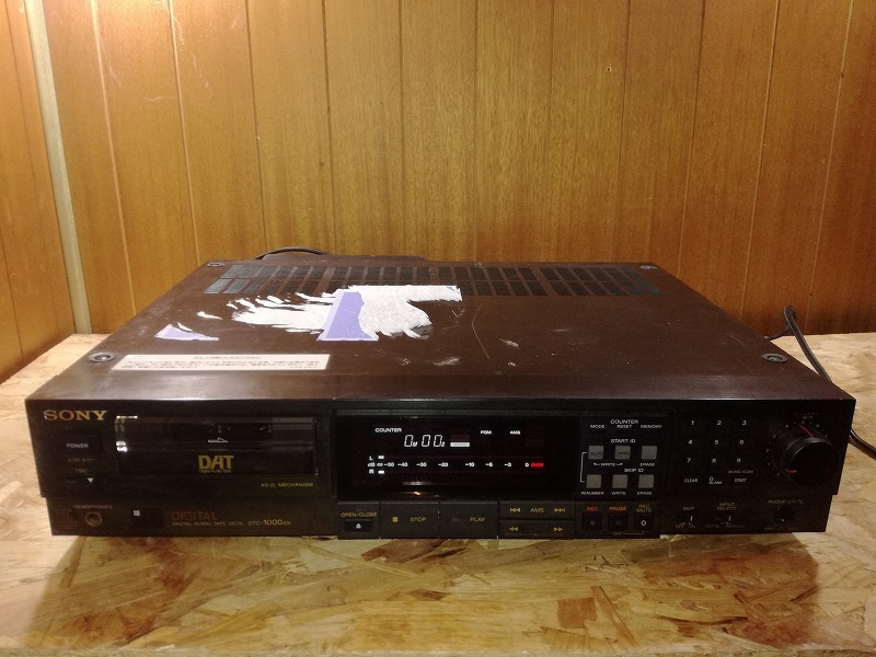 ソニー　DAT　デッキ　DTC 59ES ジャンク ソニー DATデッキ DTC－59ES型