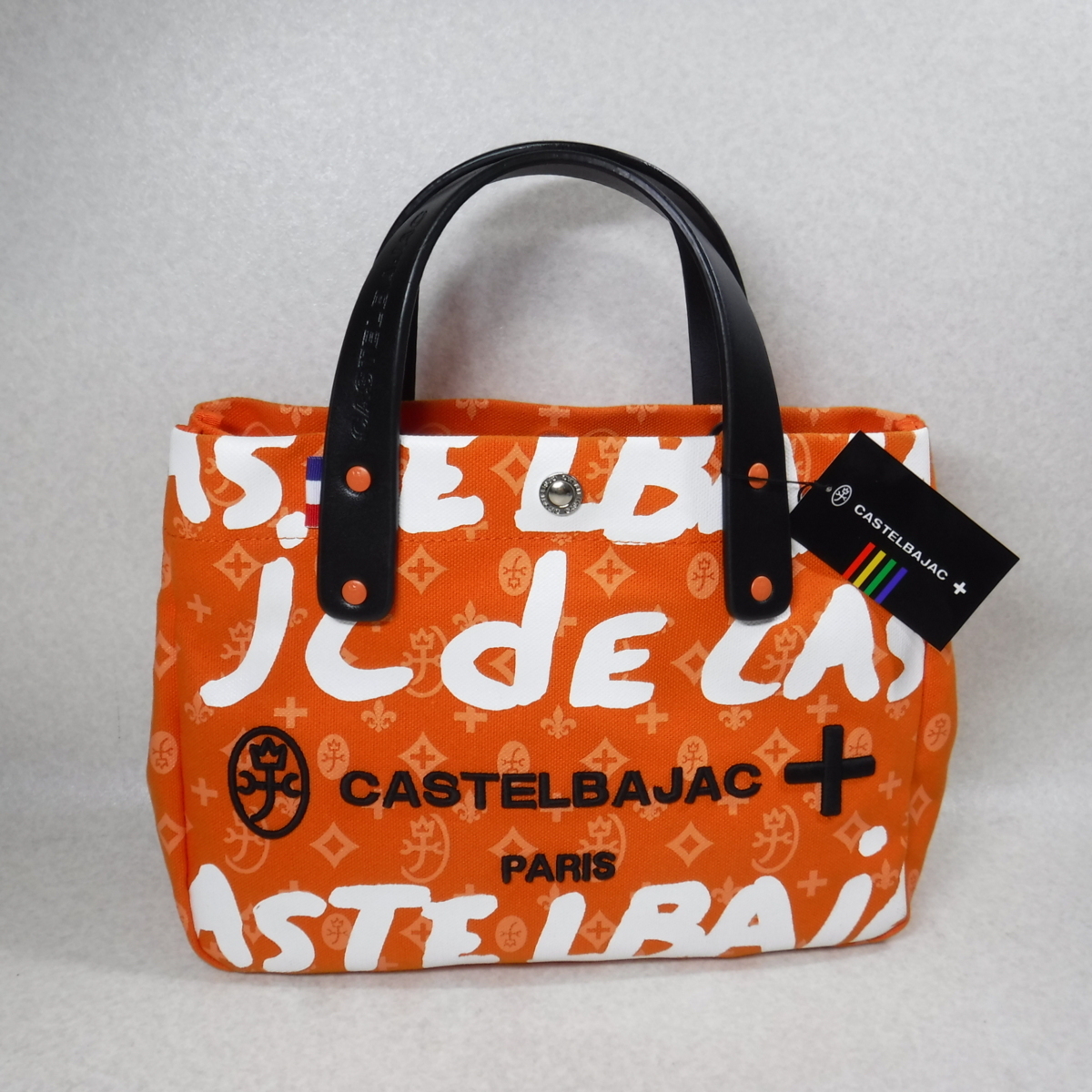 BB172 カステルバジャック 新品 限定 刺繍＆モノグラム柄 トートバッグ 