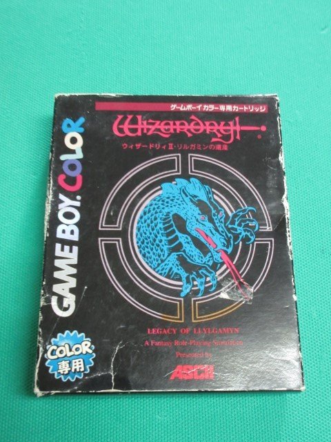 【大人気，品質保証】 GB ウィザードリィ2 リルガミンの遺産 ④-1(ロールプレイング)｜売買されたオークション情報、yahooの商品情報をアーカイブ公開 - オークファン タイトル
