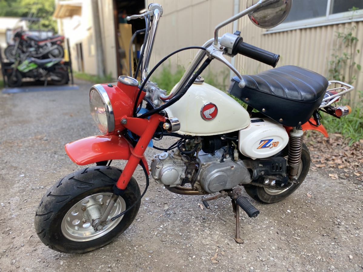 モンキー 6V 走行9042キロ エンジン始動動画有り！返品可能！Z50J