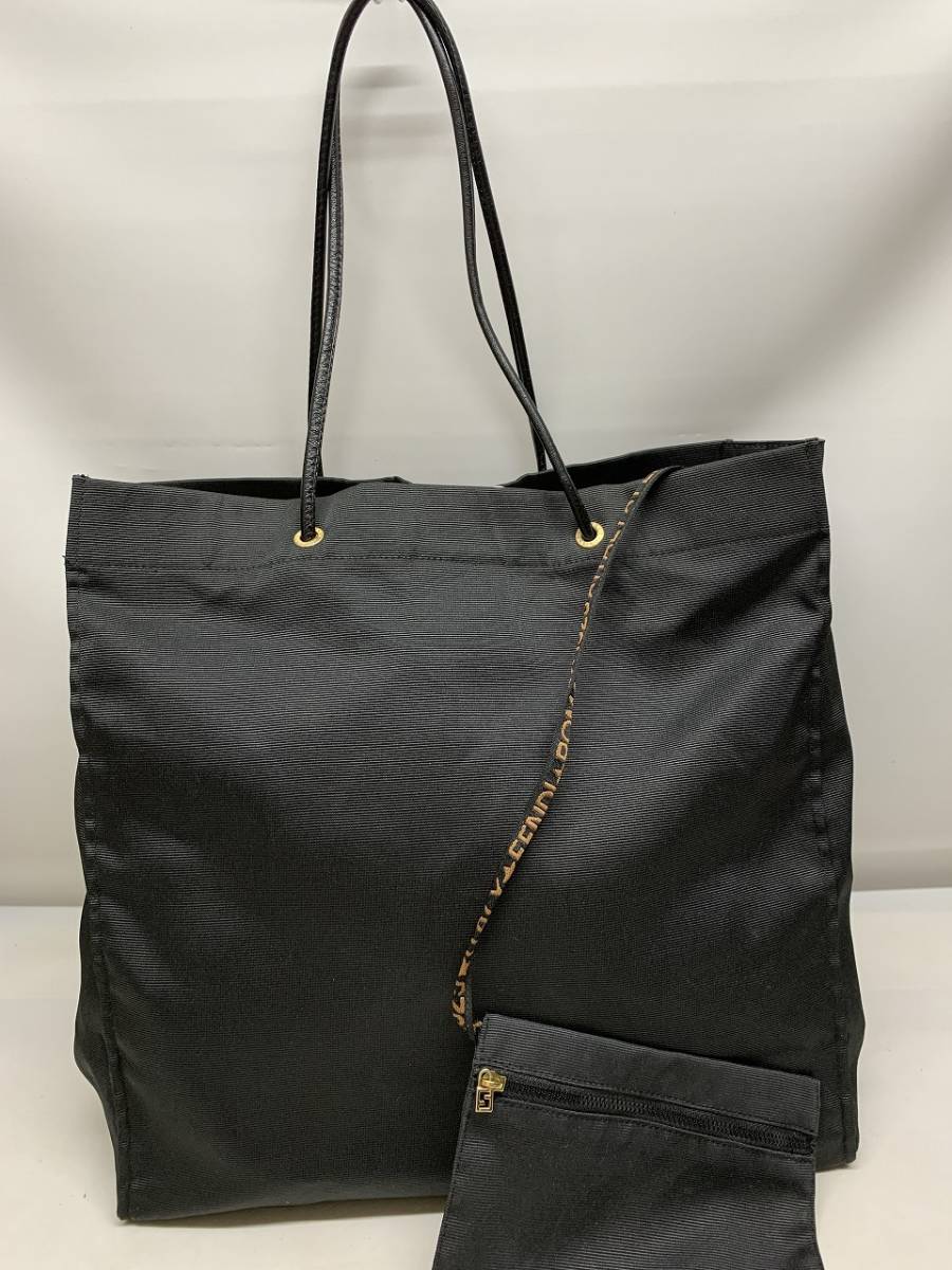 フェンディ― FENDI ショッピングバッグ トートバッグ ポーチ付き 