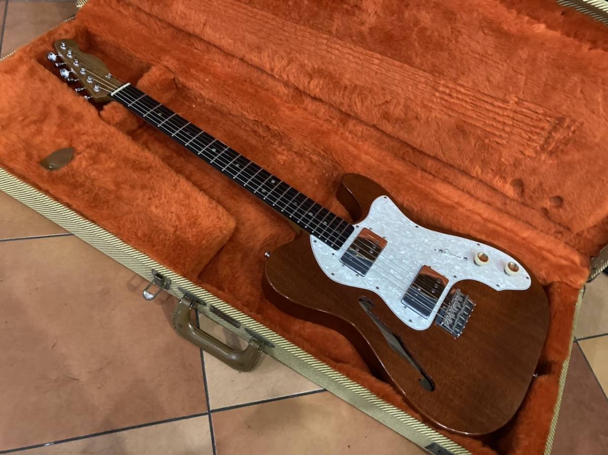 All Mahogany Telecaster Thinline【Musicraft Neck & MJT Body 