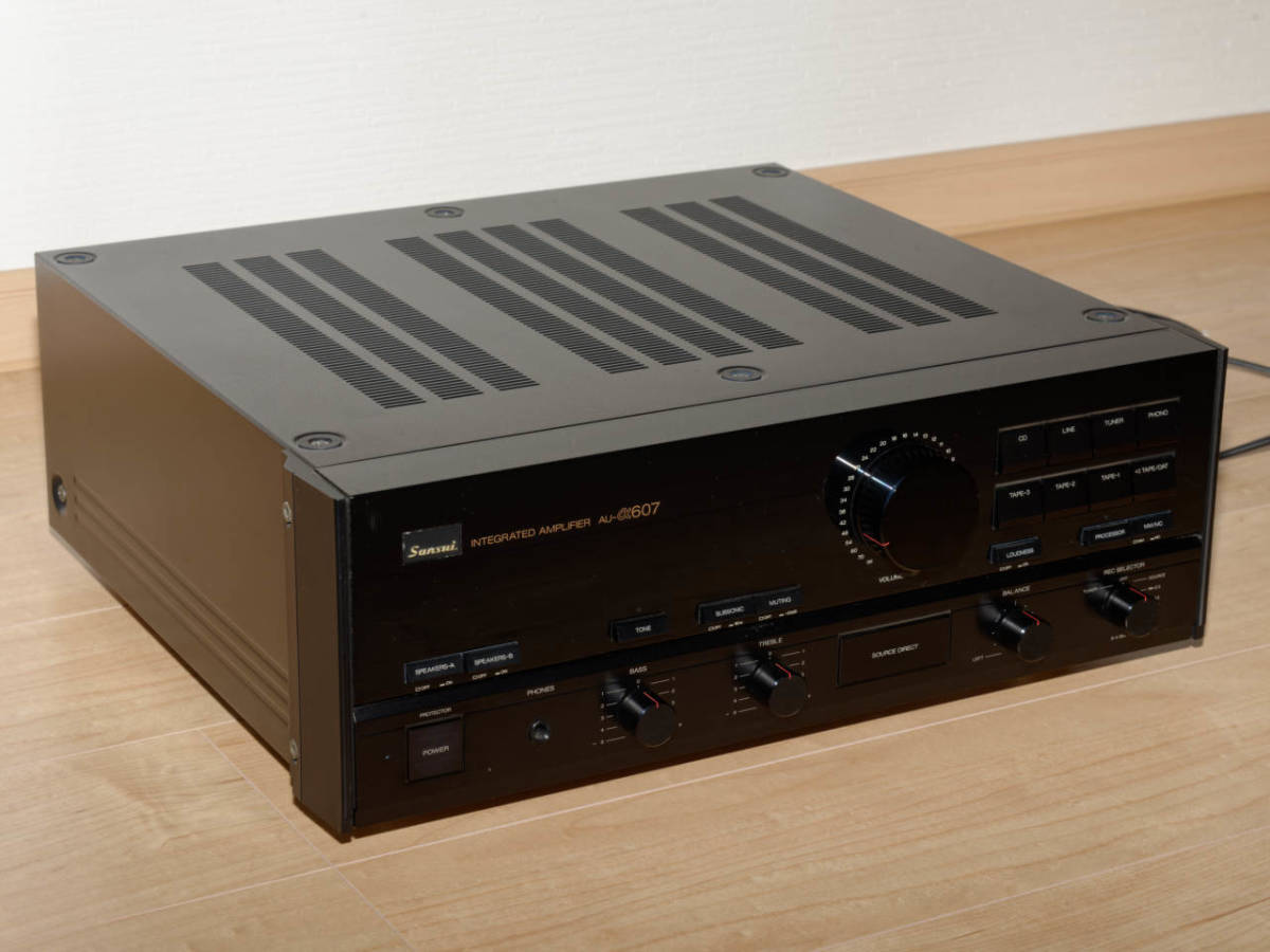 サンスイ SANSUI プリメインアンプ 動作確認OK 美品 オーディオ機器
