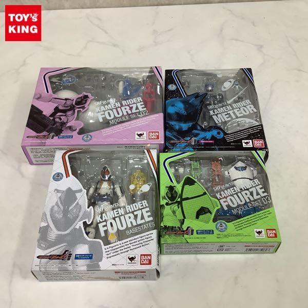 1円～ 未開封含 S.H.Figuarts 仮面ライダーフォーゼ モジュールセット 03 ベースステイツ 他
