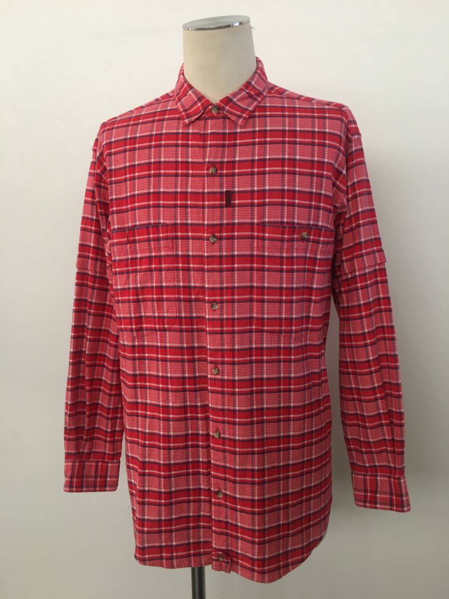 格安，最新作 Papas パパス メンズ 長袖チェック柄ネルシャツ size M/L(パパス)｜売買されたオークション情報、yahooの商品情報をアーカイブ公開 - オークファン パパス