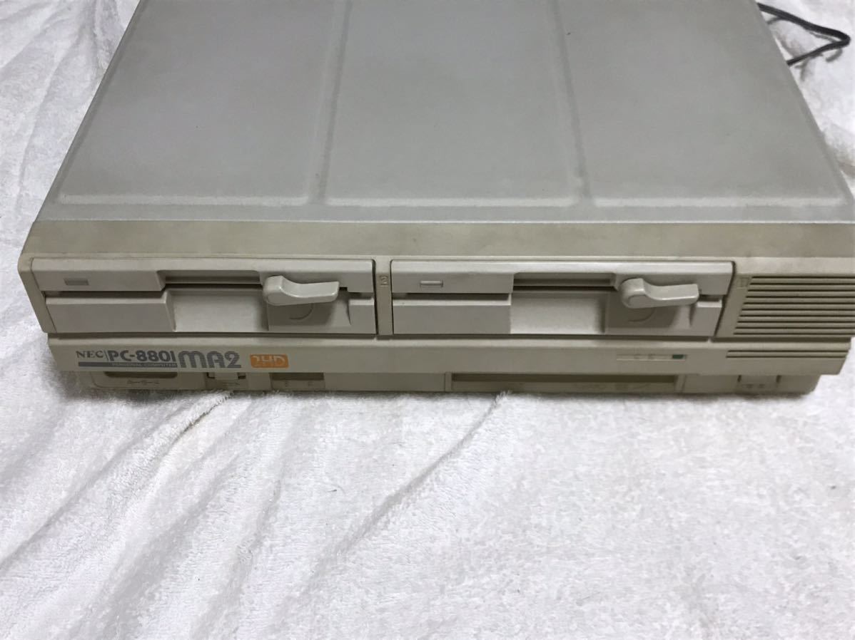 □NEC PC-8801MA2【コンデンサ交換済、錆取り】(パソコン)｜売買された