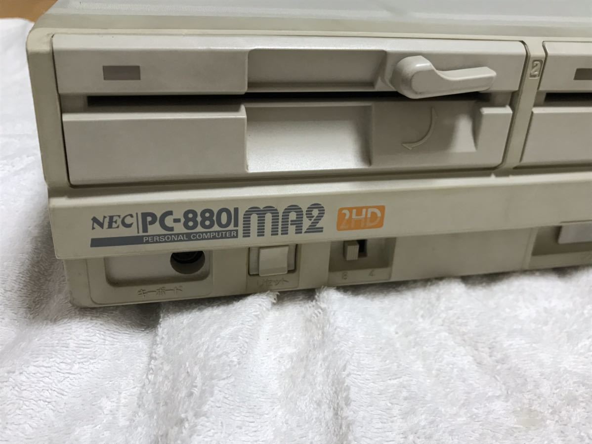□NEC PC-8801MA2【コンデンサ交換済、錆取り】(パソコン)｜売買された