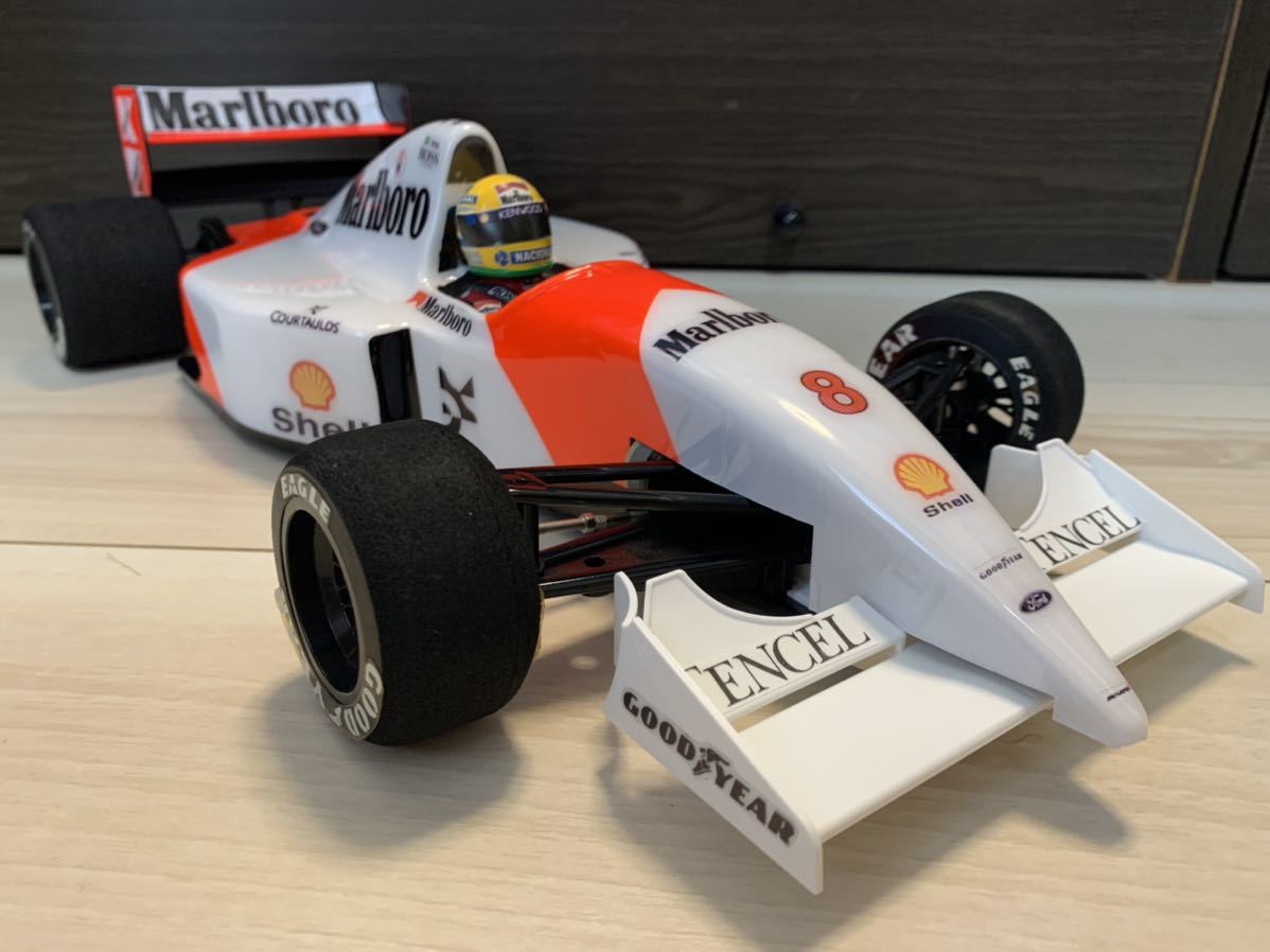 【新作登場，お買い得】 F-1 ブレードレーシング マクラーレンMP4/8 アイルトンセナ ボディーセット 注意シャーシは付属しません(ボディ)｜売買されたオークション情報、yahooの商品情報をアーカイブ公開 - オークフ ボディ
