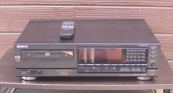 動作品】SONY CDP-337ESD CDプレーヤー ソニー 本体のみ｜Yahoo