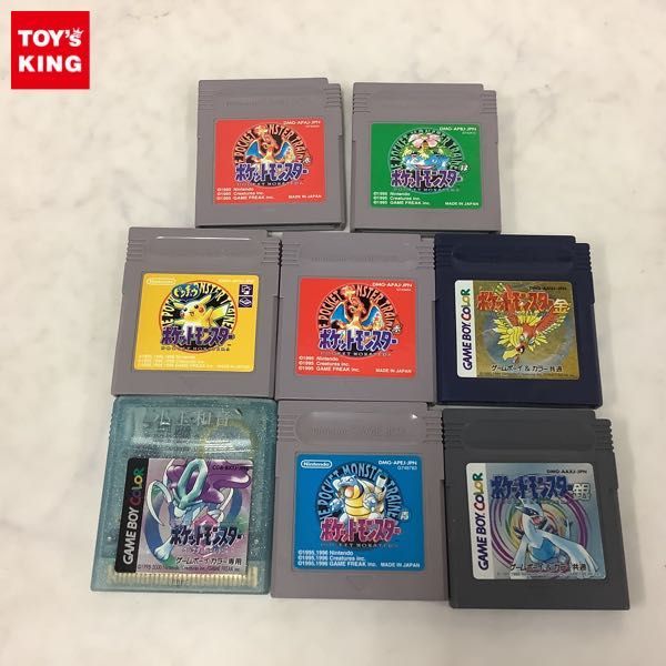 1円～ ゲームボーイ ゲームボーイカラー ソフト ポケットモンスター銀 赤 金 他