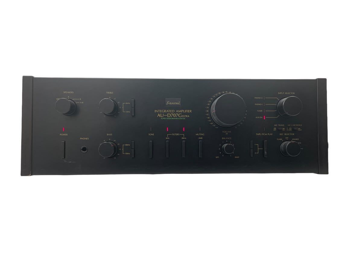2666】サンスイ AU-D707G Extra 通電確認済みサンスイアンプ EXTRA