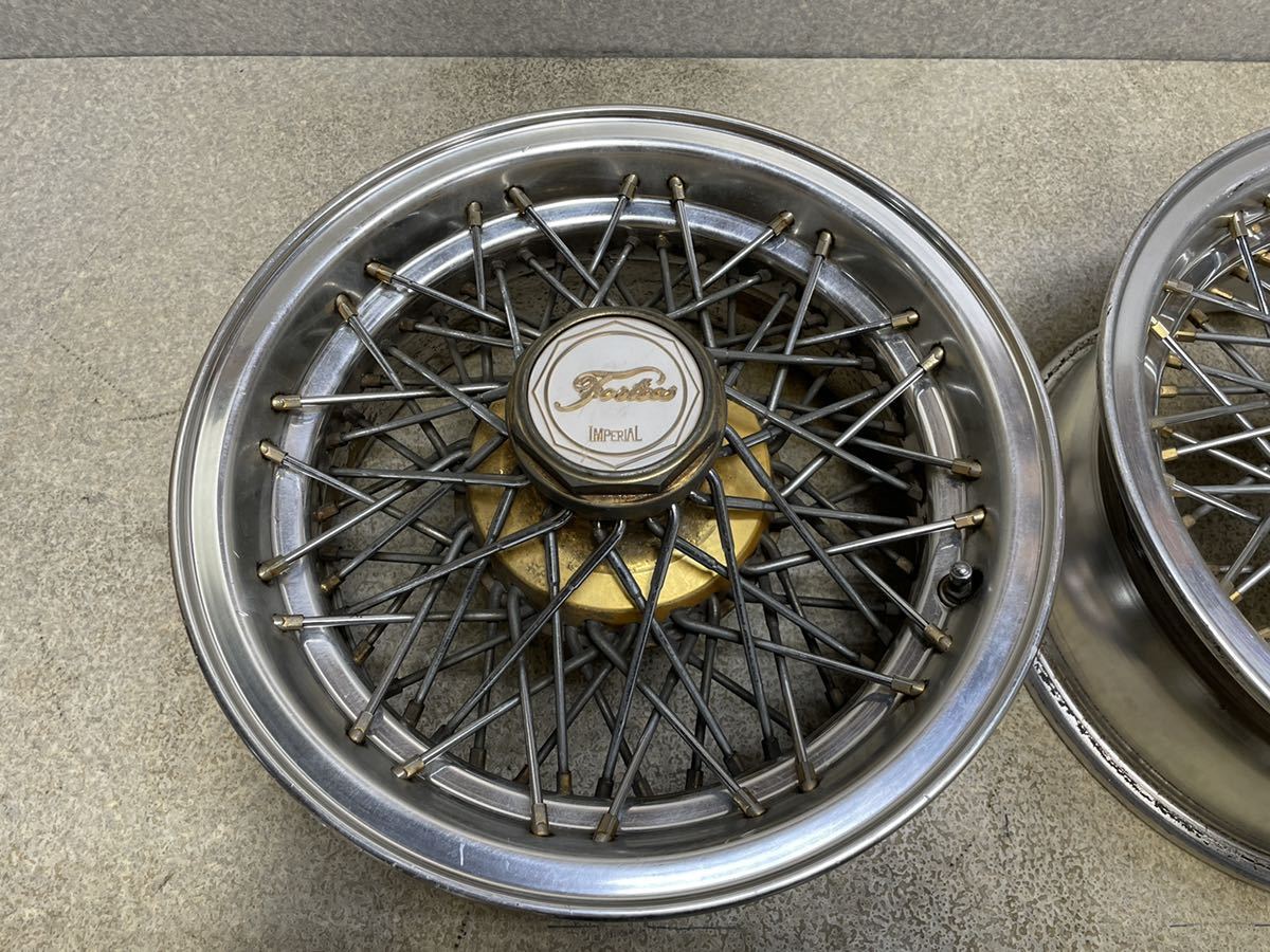 IMPERIAL フォルテクス インペリアル ワイヤーホイール 15インチ 15x6 