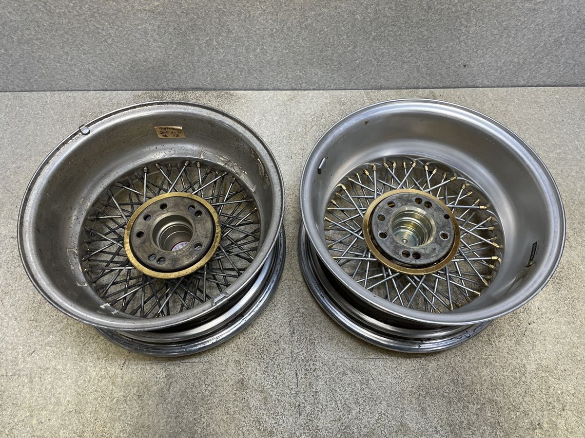 15インチ クロームワイヤーホイール インペリアル 希少品fortecs