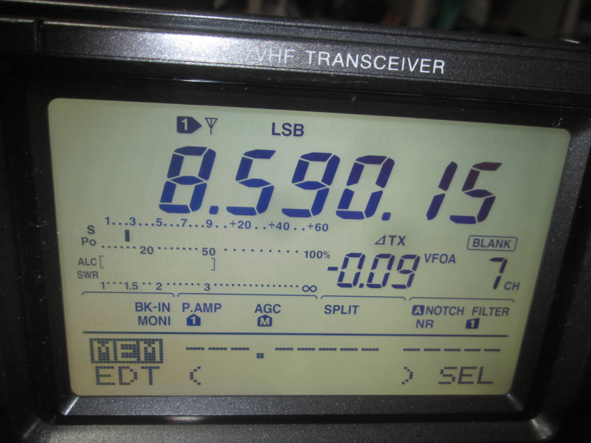 心愛画面 アイコム HF/50/144Mhz トランシーバーIC-7400 30K～60Mhzゼネカバ