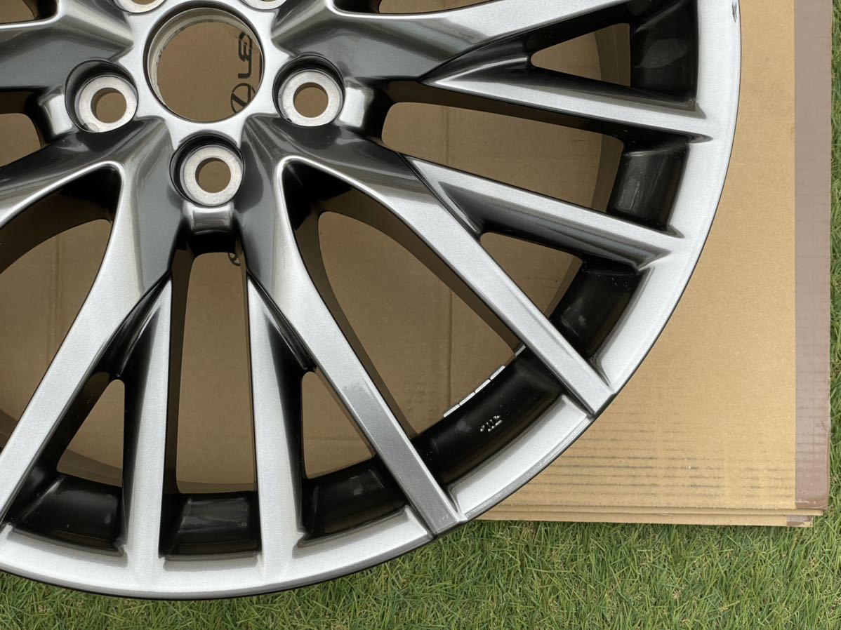 レクサス 純正 アルミホイール 1本のみ スペア 補修用 LEXUS Fスポーツ 