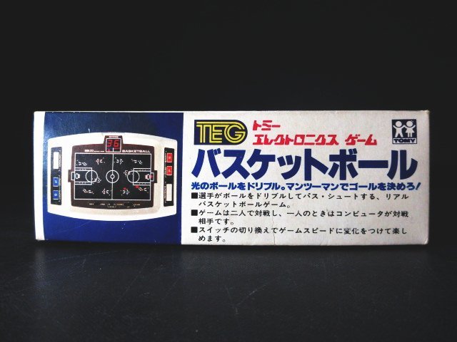 XN650◇TEG 旧トミー エレクトロニクスゲーム バスケットボール 元箱