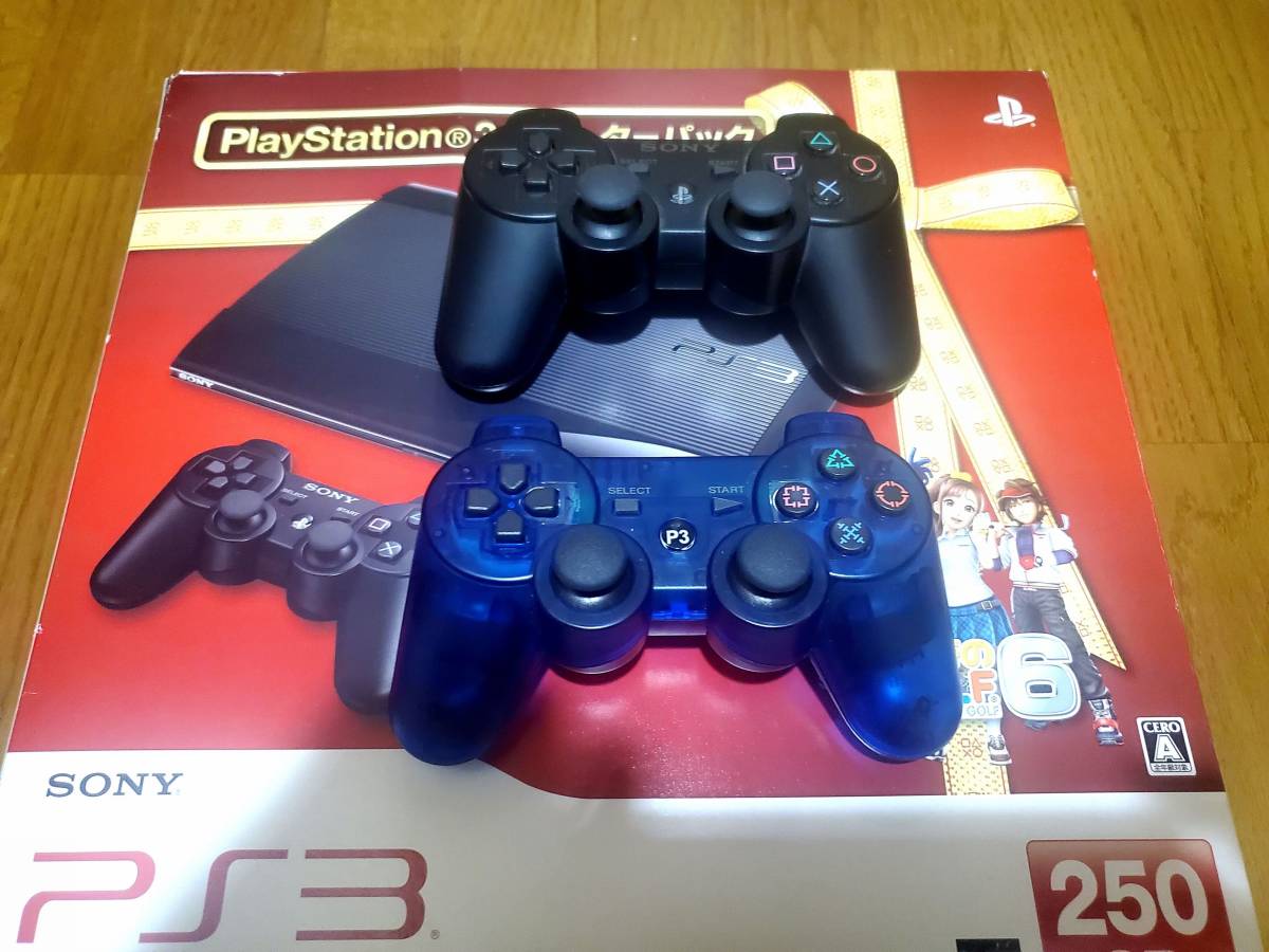 SONY PS3 スターターパック 中古 CECH-4000B 250GB 動作確認済 初期化 