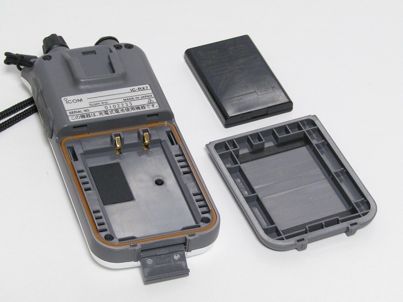 h30-2409[OHH] ICOM アイコム IC-RX7 エアバンド 広帯域受信機 CX-RX7