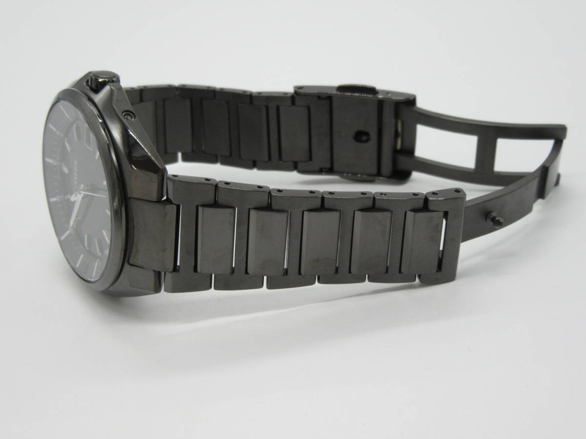 CITIZEN(シチズン）Eco-Drive ブラック 腕時計 中古品 ト1ー5A