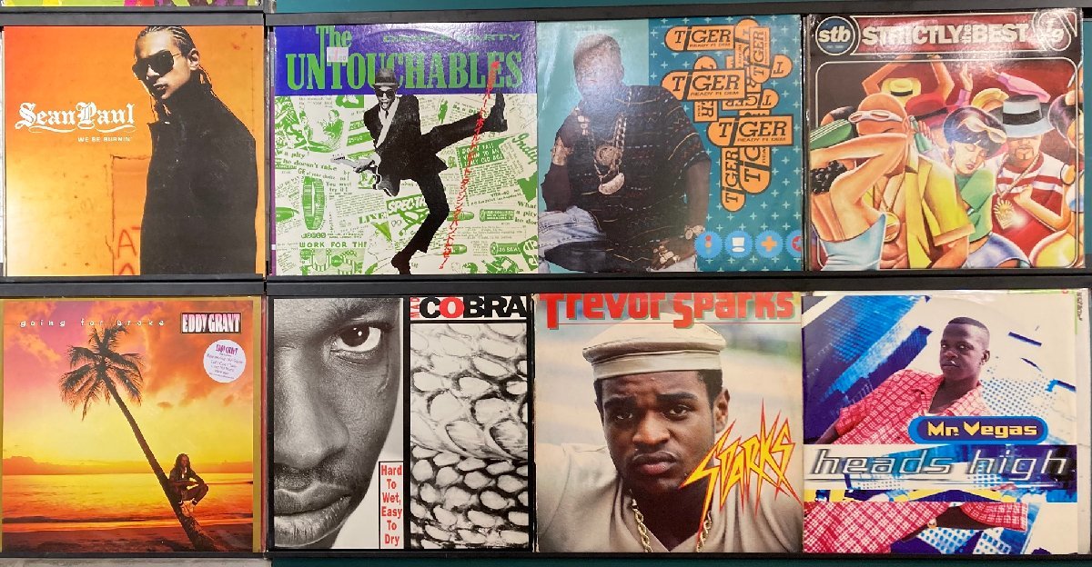 超激得，高品質 1円スタート コピス吉祥寺 REGGAE/DANCEHALL LP 12インチ SEAN PAUL COBRA TIGER MR VEGAS TREVOR SPARKS等 50枚セット(レゲエ)｜売買されたオークション情報、yahooの商品情報をアーカイブ公開 - オークファン レゲエ