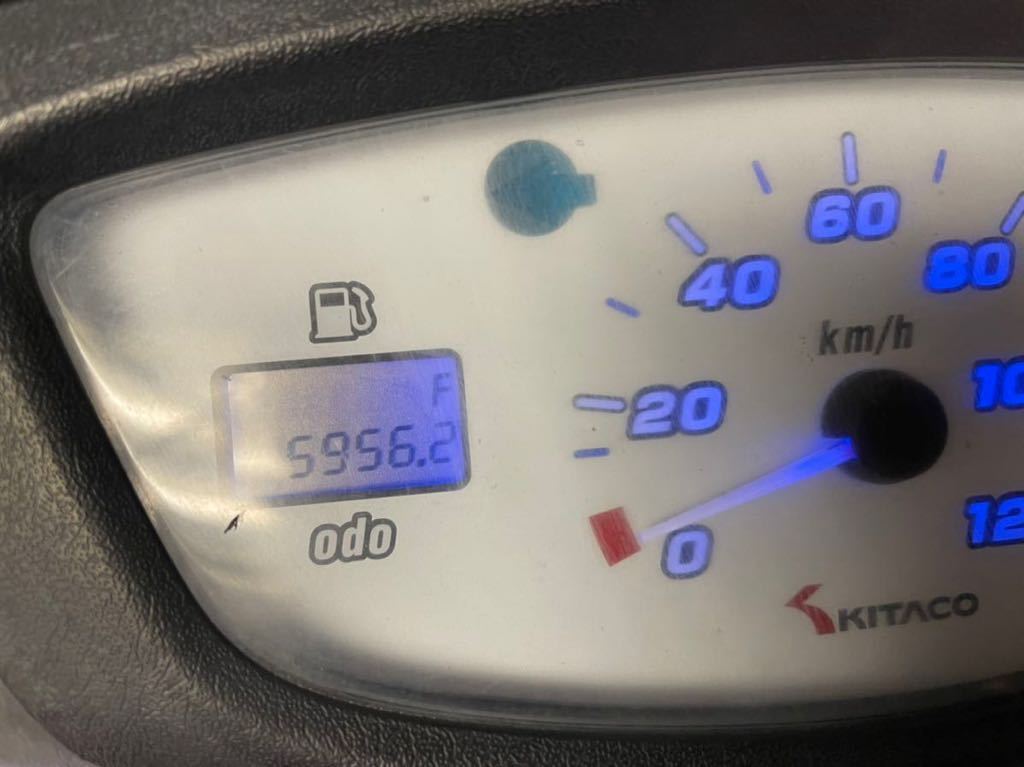 生産中止品 新品 キタコ リモコンJOG-ZR SA16J スピードメーター120km