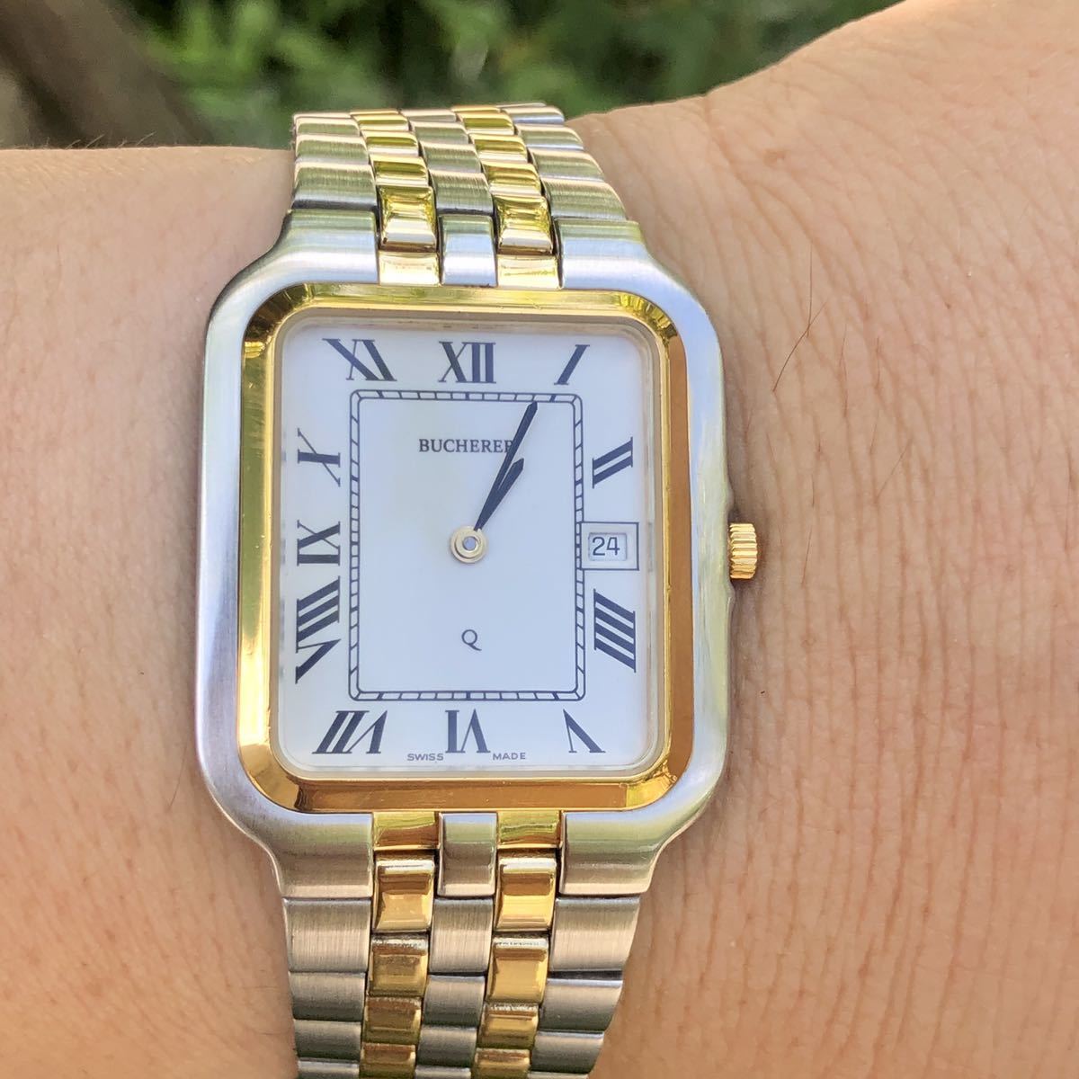 BUCHERER ブッフェラーメンズ腕時計 ⁄ ブッフェラー BUCHERER 長い巻き