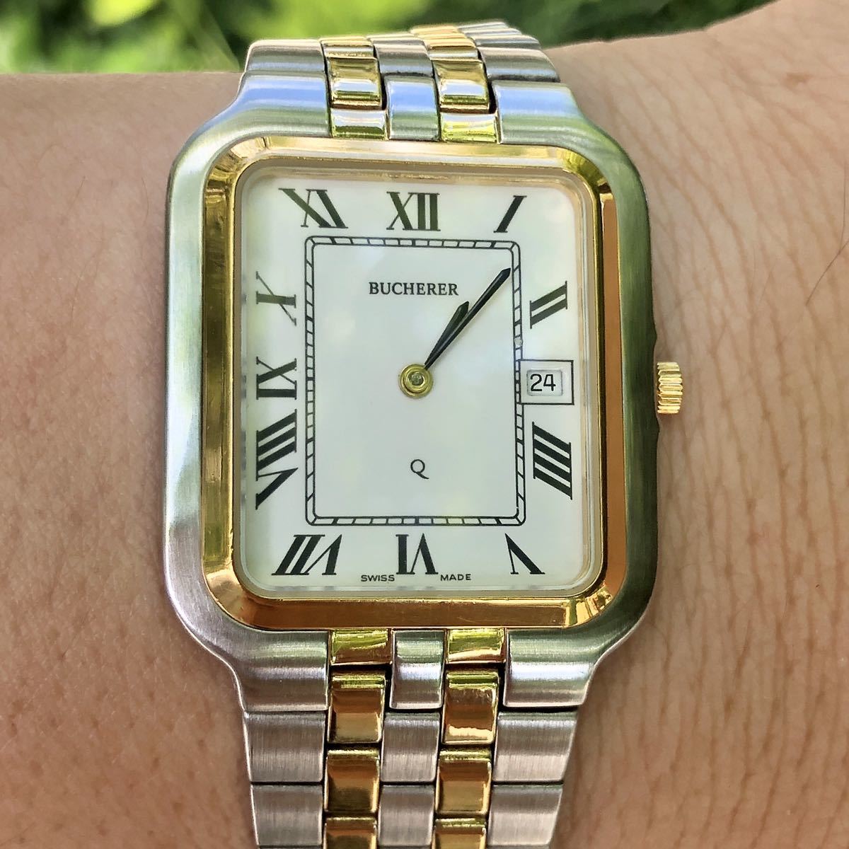 BUCHERER ブッフェラーメンズ腕時計 ⁄ ブッフェラー BUCHERER 長い巻き