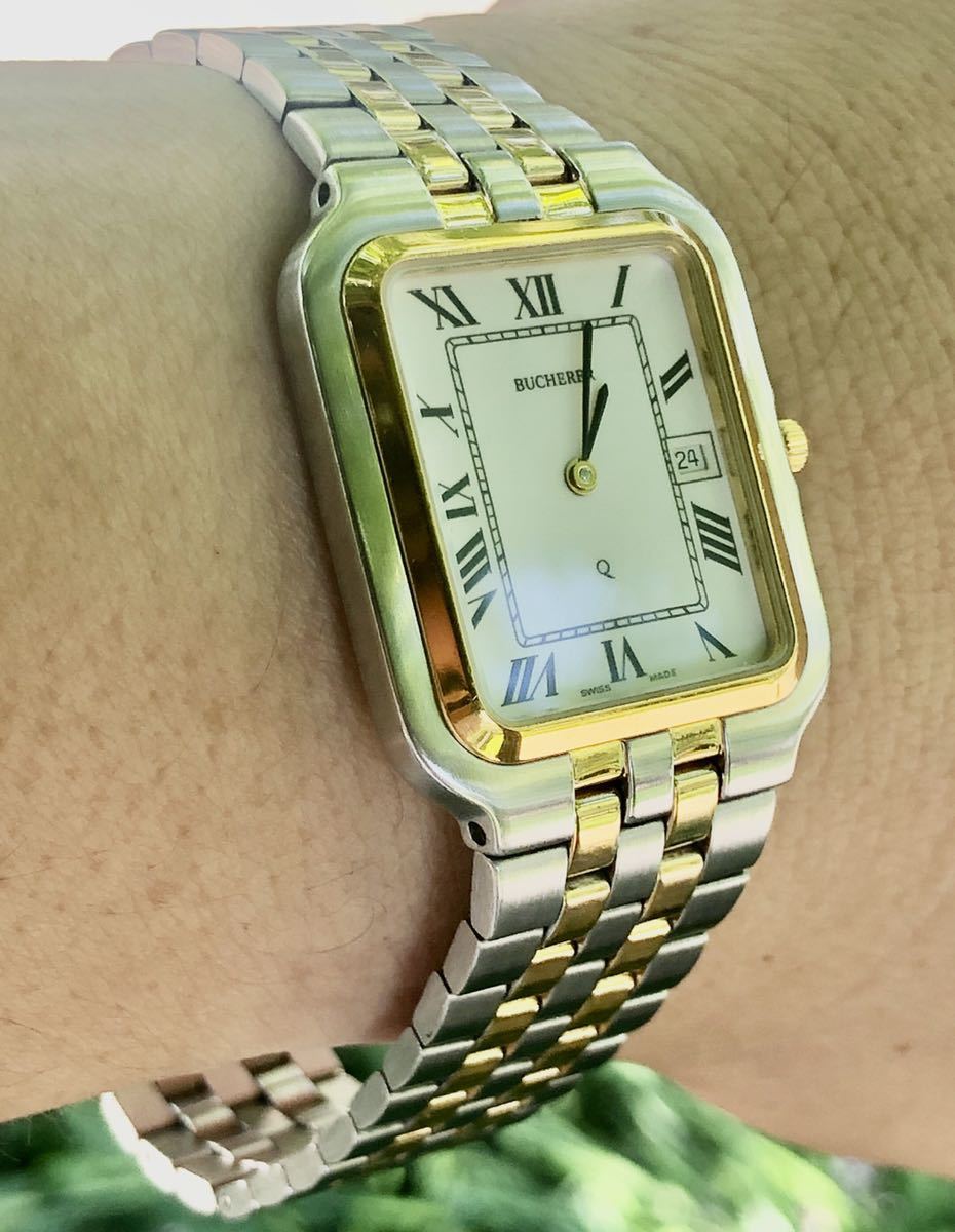 BUCHERER ブッフェラーメンズ腕時計 ⁄ ブッフェラー BUCHERER 長い巻き