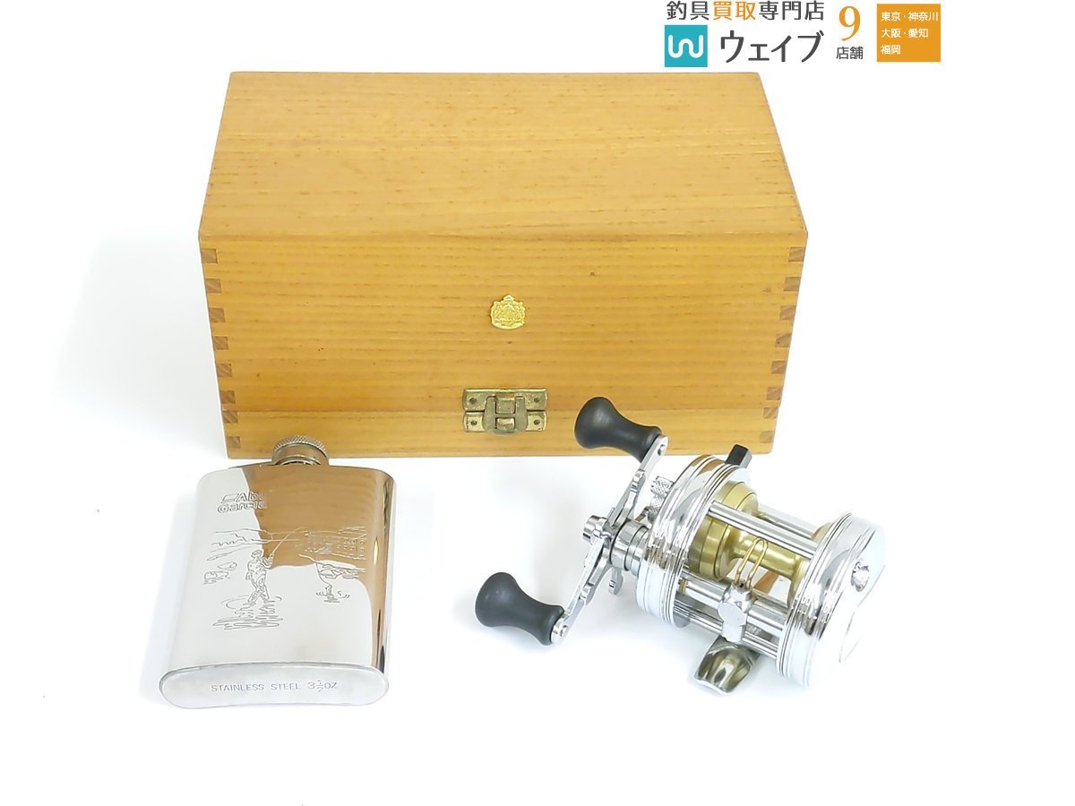 【低価，お得】 ABU アブガルシア アンバサダー リミテッド 木箱 スキットル付属 クローム フット #070007 シリアルナンバー1894 超(アブガルシア)｜売買されたオークション情報、yahooの商品情報をアーカイブ公 アブガルシア