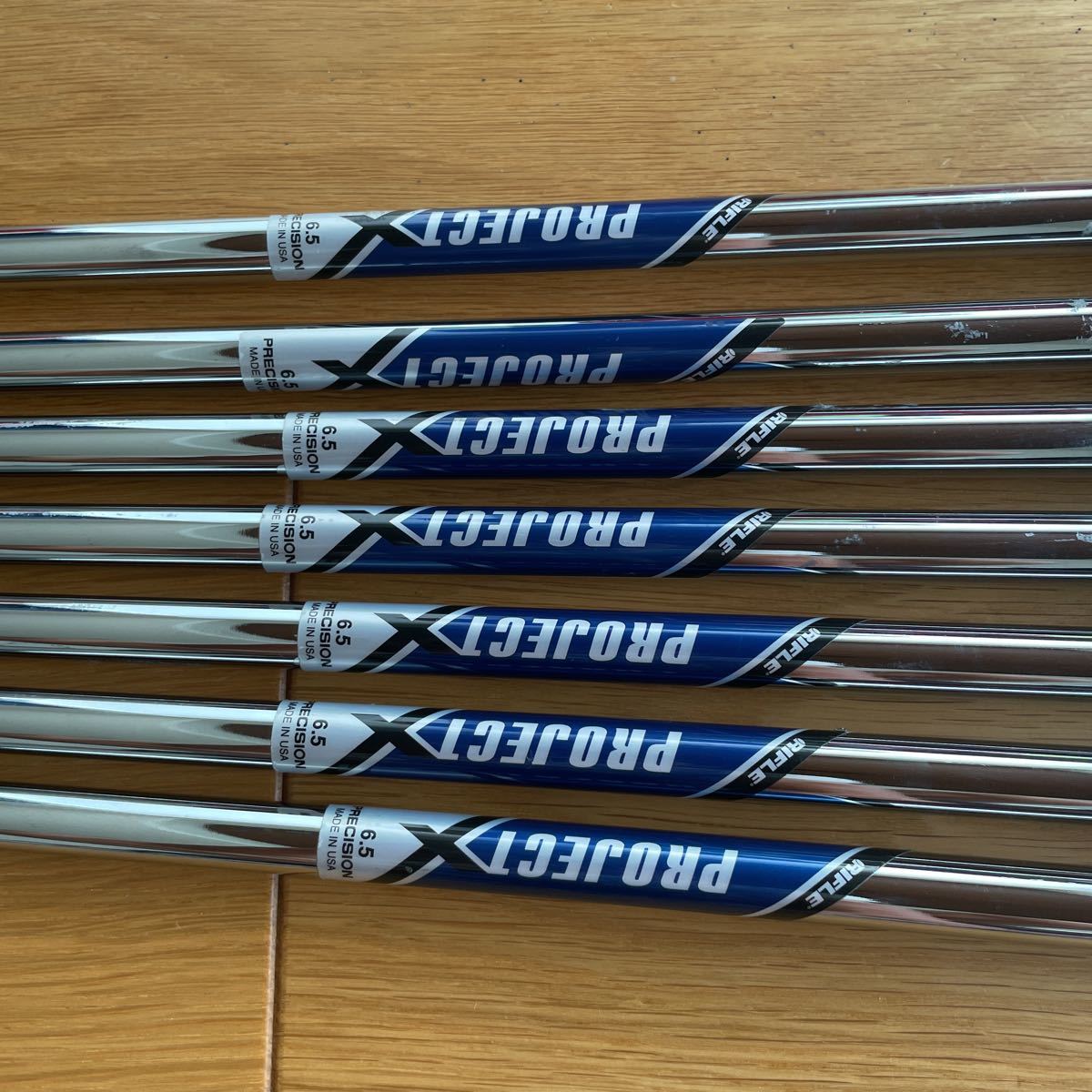 X 6.5 PROJECT 7本セット Project プロジェクトx 公式通販 6.0 Shafts 