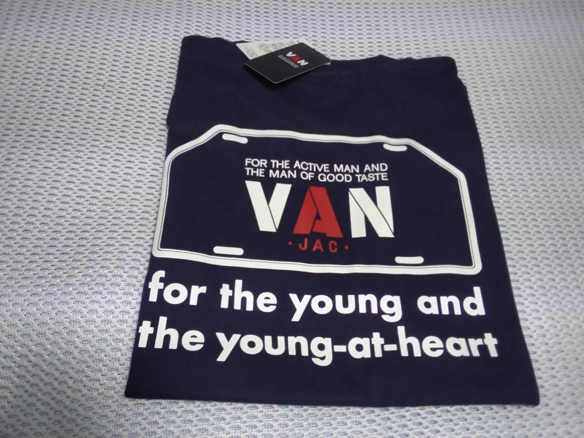 最新作，安い 夏物 VAN JAC 店舗限定受注生産数量限定 半袖ナンバープレートプリントTシャツ ネイビー LL J.PRESS(文字、ロゴ)｜売買されたオークション情報、yahooの商品情報をアーカイブ公開 - オークファン XLサイズ以上