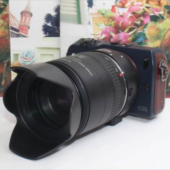 予備バッテリー付きCanon EOS M レンズセット EOS M kiss ダブルレンズ