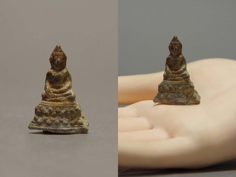 時代金属製極小仏懐中仏念持仏密教美術品銅器チベット豆仏像法器佛教 